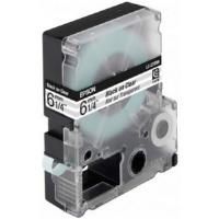 Epson LC-2TBN9 - 6mm x 9m - Black on Clear Tape C53S623403