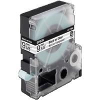 Epson LC-3TBN9 - 9mm x 9m - Black on Clear Tape C53S624403