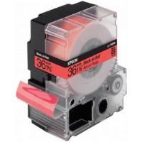 Epson LC-7RBP9 - 36mm x 9m - Black on Red Tape C53S628401