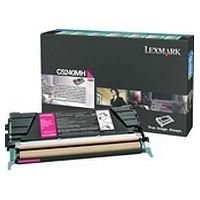 Lexmark C5240MH High Yield Magenta Return Program Toner (5,000 pages*) 00C5240MH