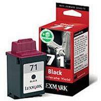 Lexmark 015MX971E #71 Moderate Use Black Print Cartridge 15MX971E