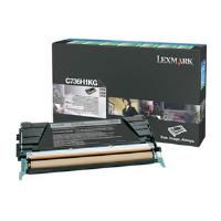 Lexmark C736H1KG High Yield Black Return Program Toner (12,000 pages*) 0C736H1KG