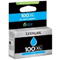 Lexmark 14N1069E 100XL Cyan Ink Cartridge (600 pages*) 014N1069E