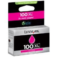Lexmark 14N1070E 100XL Magenta Ink Cartridge (600 pages*) 014N1070E