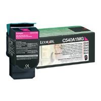 Lexmark C540A1MG Magenta Return Program Toner Cartridge (1,000 pages*) 0C540A1MG