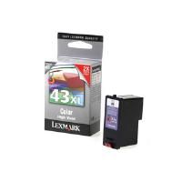 Lexmark 18YX143E No.43XL High Yield Colour Ink Cartridge (500 pages*) 018YX143E