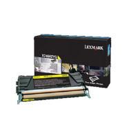 Lexmark X746A2YG Standard Yield Yellow Toner Cartridge (7,000 pages*)