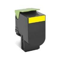 Lexmark 802HY High Yield Yellow Return Program Toner Cartridge (3,000 pages*) 80C2HY0