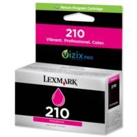 Lexmark 14L0087E 210 Standard Yield Magenta Return Program Ink Cartridge (500 pages*)