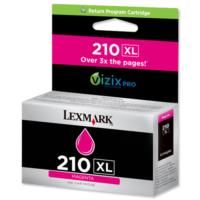 Lexmark 14L0176E 210XL High Yield Magenta Return Program Ink Cartridge (1,600 pages*)