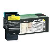 Lexmark C540A1YG Yellow Return Program Toner Cartridge (1,000 pages*) 0C540A1YG