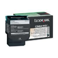 Lexmark C540A1KG Black Return Program Toner Cartridge (1,000 pages*) 0C540A1KG