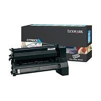 Lexmark C7700CS Cyan Return Program Print Cartridge (6,000 pages*) 00C7700CS