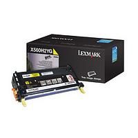 Lexmark X560H2YG High Yield Yellow Print Cartridge (10,000 pages*) 0X560H2YG