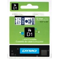 DYMO D1 45014 - 12mm x 7m - Blue on White Tape