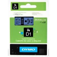 DYMO D1 53716 - 24mm x 7m - Black on Blue Tape