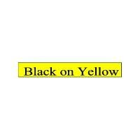 Brother TX621 9mm x 15m Black on Yellow Gloss Tape