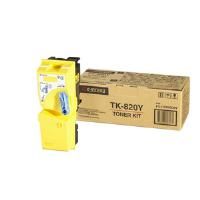 Kyocera TK-820Y Yellow Toner (7,000 pages*) 1T02HPAEU0