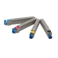 Oki 43112702 CMYK Toner Rainbow Kit