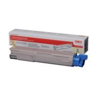 Oki 43459433 Standard Yield Yellow Toner Cartridge (1,500 pages*)