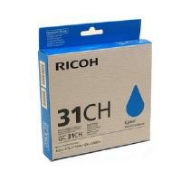 Ricoh 405702 Cyan Gel - High Yield GC 31CH (4,890 prints*)