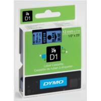 DYMO D1 45016 - 12mm x 7m - Black on Blue Tape