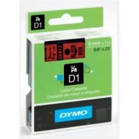 DYMO D1 40917 - 9mm x 7m - Black on Red Tape