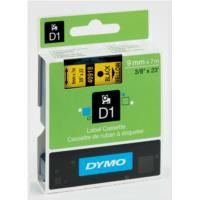 DYMO D1 40918 - 9mm x 7m - Black on Yellow Tape