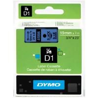 DYMO D1 45806 - 19mm x 7m - Black on Blue Tape