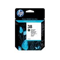 HP C9412A No.38 Matte Black Pigment Ink Cartridge with Vivera Ink (27ml)