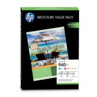 HP CG898AE No.940XL Officejet Brochure Value Pack (100sht/210x297mm + CMY Inks)