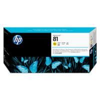 HP C4953A No.81 Yellow Printhead and Printhead Cleaner