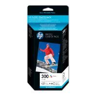 HP CG846EE No.300 Photo Starter Pack (50 Sheets 10x15cm & Tri-Colour Ink)