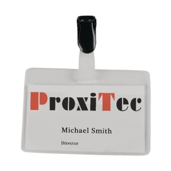 Announce Visitor Name Badge 60x90mm (Pack of 25) PV00921