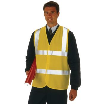 Hi Visibility Vest EN ISO20471 Saturn Yellow XL WCENGXL