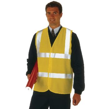 Hi Visibility Vest EN ISO20471 Saturn Yellow XXL WCENGXXL