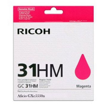 Ricoh 405703 Magenta Gel - High Yield GC 31MH (4,000 prints*)