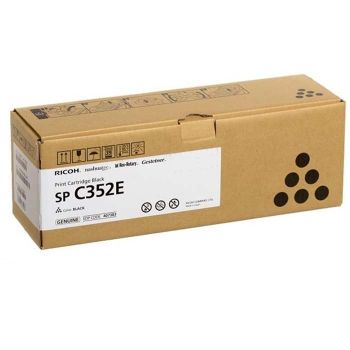 Ricoh 407383 Black Toner Cartridge (10,000 Pages*)