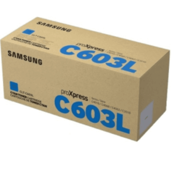 Samsung CLT-C603L Cyan Toner Cartridge (10,000 Pages*)