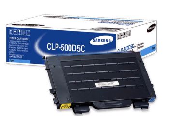 Samsung CLP-500D5C Cyan Toner (5,000 pages @ 5%) CLP-500D5C/SEE