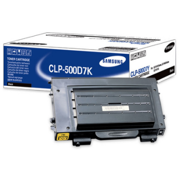 Samsung CLP-500D7K Black Toner (7,000 pages @ 5%) CLP-500D7K/SEE