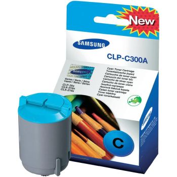 Samsung CLP-C300A Cyan Toner (1,000 pages*) CLP-C300A/SEE