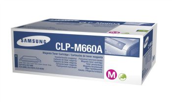 Samsung CLP-M660A Standard Yield Magenta Toner Cartridge (2,000 pages*) CLP-M660A/ELS