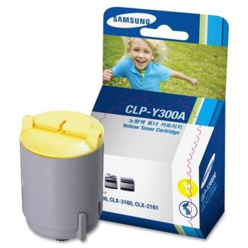 Samsung CLP-Y300A Yellow Toner (1,000 pages*) CLP-Y300A/ELS