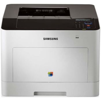 Samsung CLP-680ND A4 Colour Laser Printer + Compatible CMYK Toner Bundle - DISCONTINUED