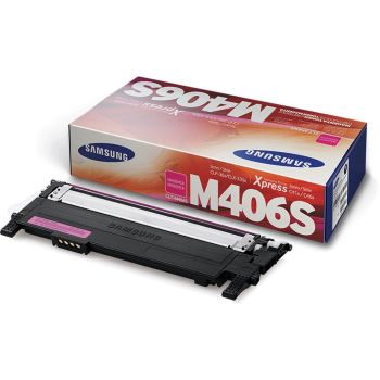 Samsung CLT-M406S Magenta Toner Cartridge (1,000 pages*) CLT-M406S/ELS