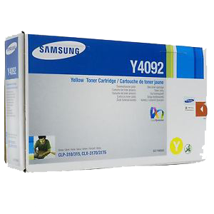 Samsung CLT-Y4092S Yellow Toner (1,000 pages*) CLT-Y4092S/ELS