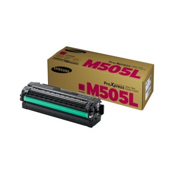 Samsung CLT-M505L/ELS Magenta Toner Cartridge (3,500 Pages)