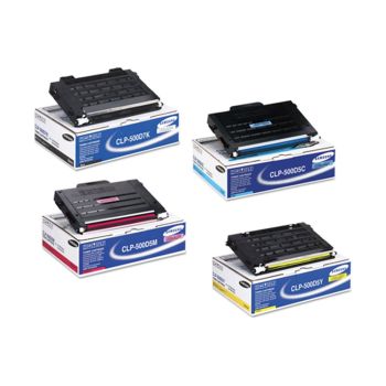 Samsung PB-CLP500VAL CMYK Toner Cartridge Pack (Save 