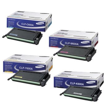 Samsung PB-CLP600VAL CMYK Toner Cartridge Pack (Save 